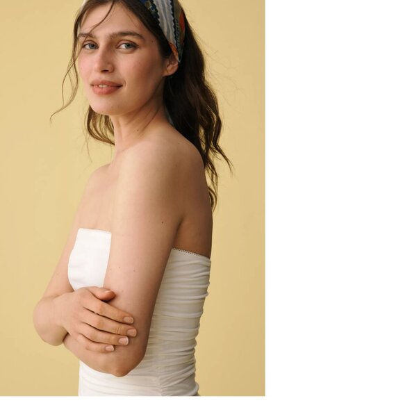 By Anthropologie NIA Janay Strapless Bubble Mini Dress XL new with tag nwt - Picture 4 of 10